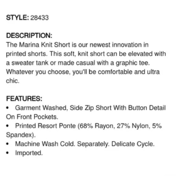 Lilly Pulitzer Marina Knot Tropical Elephant Shorts Size 8 - Picture 11 of 11